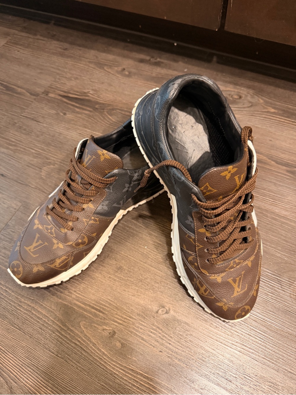 Louis Vuitton Brown Monogram Low-Top Sneakers